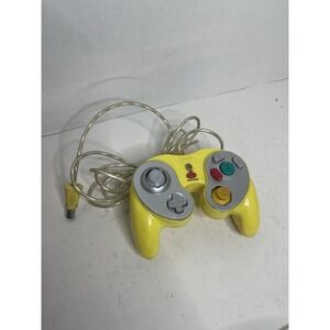 Intec Yellow Game Controller for Nintendo GameCube Wired UNTESTED